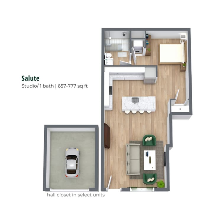 Salute Floor Plan - Salute