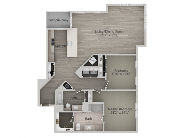 Floor Plan - Provincetown (2br_a2)