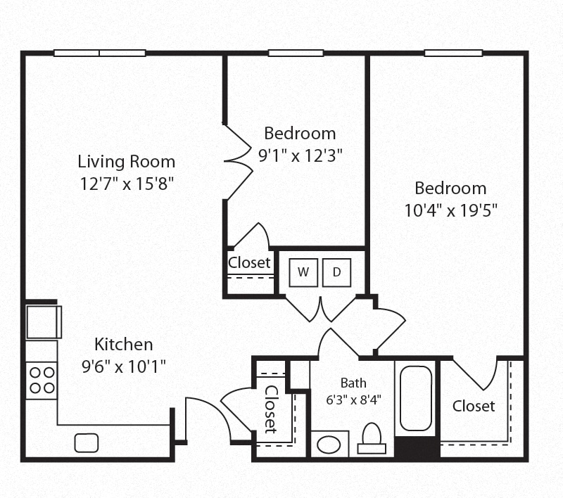 Floor Plan - Glenview I