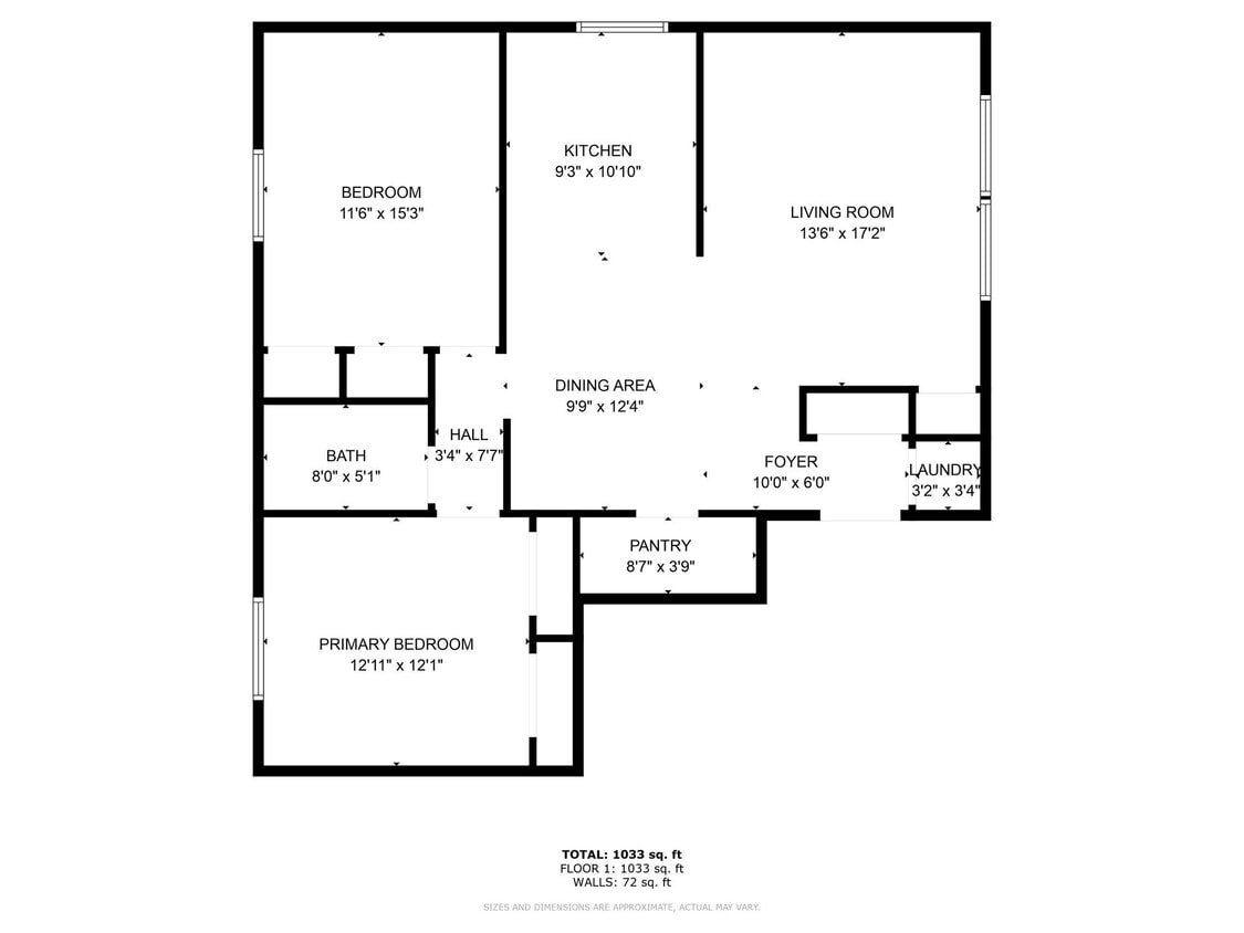 Floor Plan - Step Into Something New –  One bedroom, laundry...