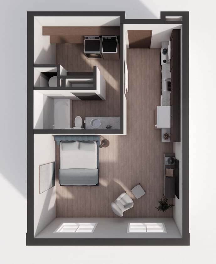Floor Plan - Dusk 3rd Floor