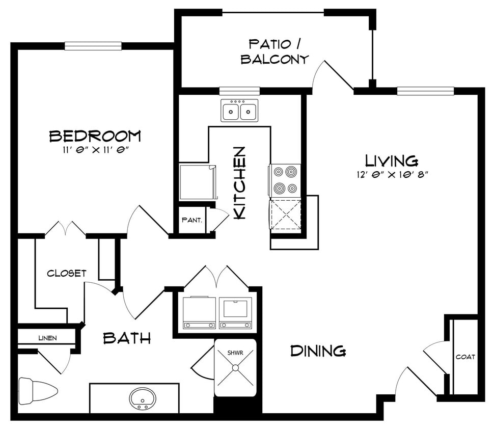 Floor Plan - The Avalon