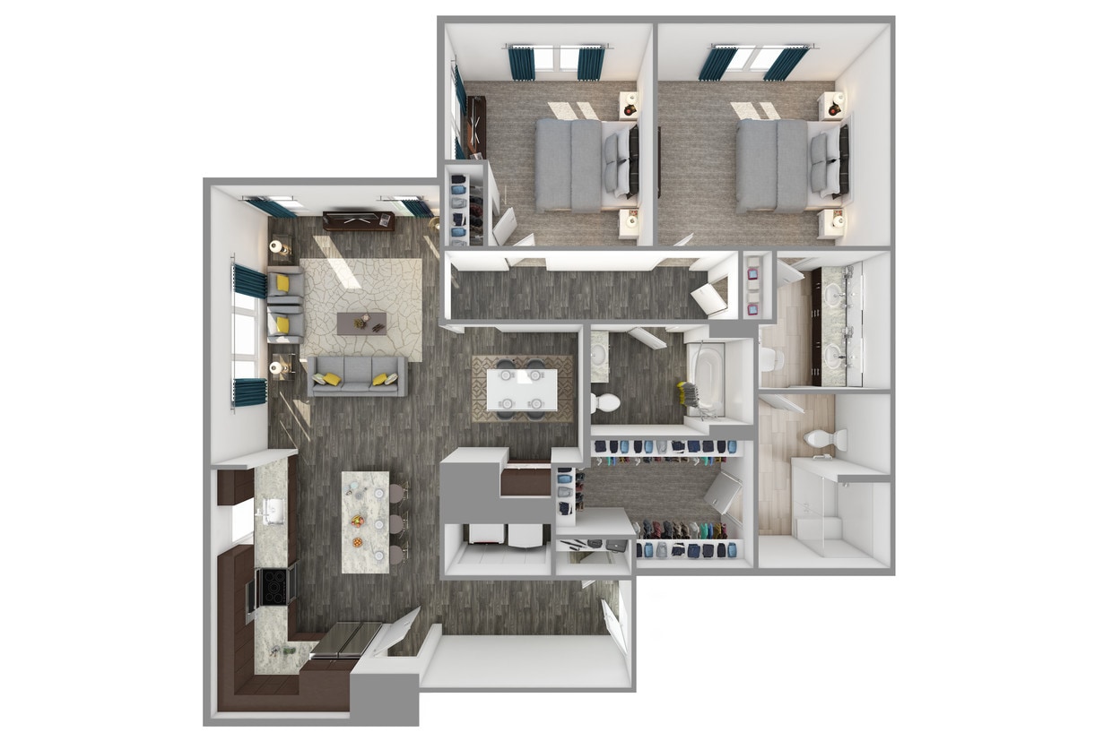 Watusi 2BR/2BA - C4