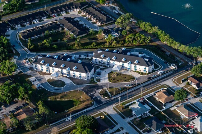 Arial View of our campus - Grace Manor at Hunters Creek Rental