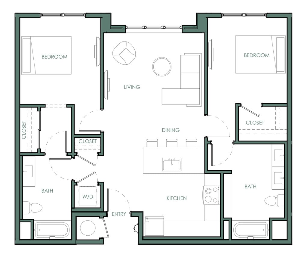 Floor Plan - Floor Plan E