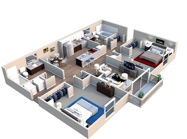 Montclair Floorplan-Vue at Crestwood - The Montclair