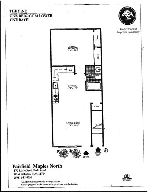 Floor Plan - The Pine Upper