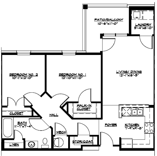 The Bayberry - A-2BAY
