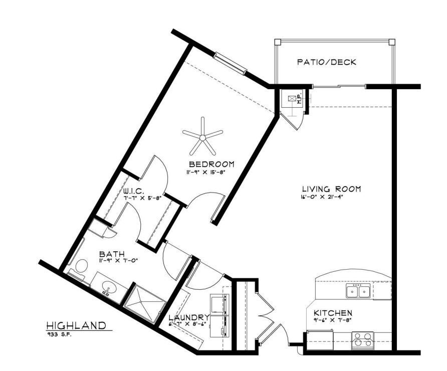 Floor Plan - Highland
