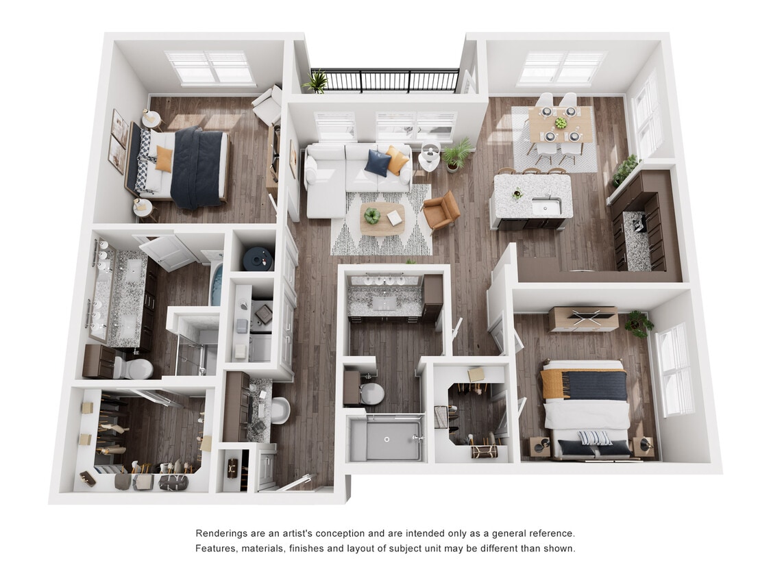 2 Bed/2 Bath - 2 Bed/2 Bath