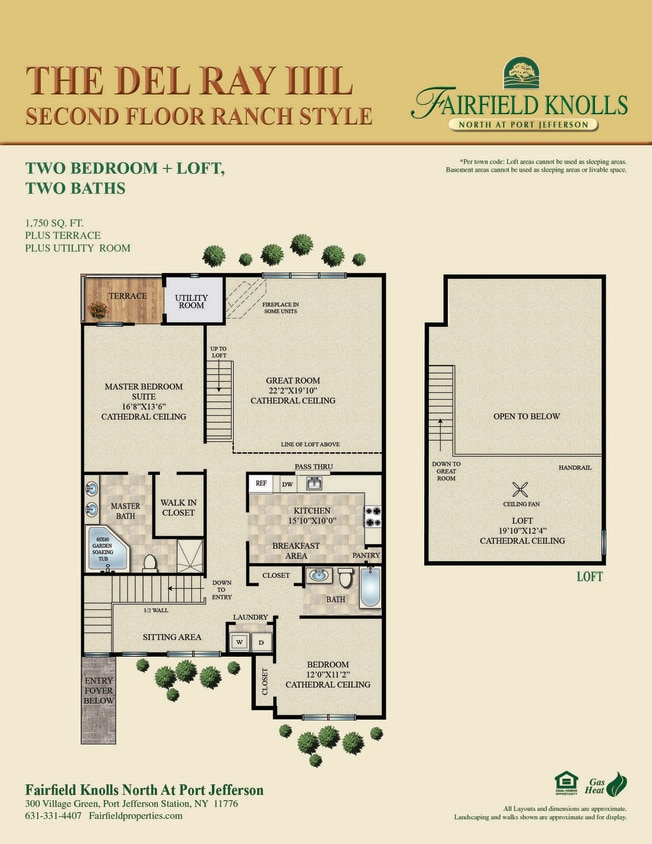 Floor Plan - The Del Ray IIIL