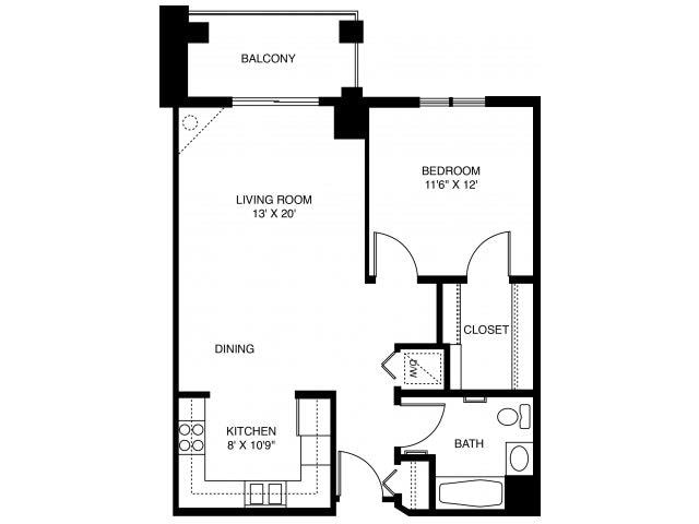Floor Plan - 1H