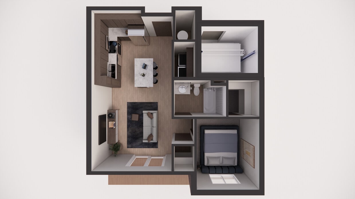Floor Plan - Sunset with Garage
