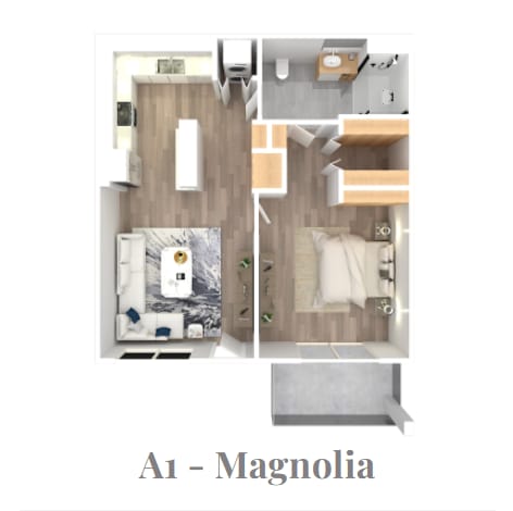 Floor Plan - Magnolia