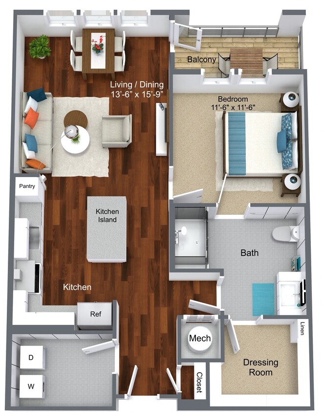 Floor Plan - Asbury Ansi