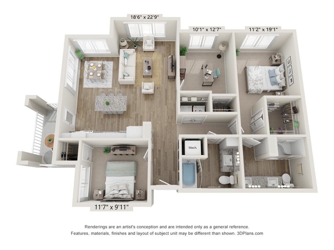 Floor Plan - 3A