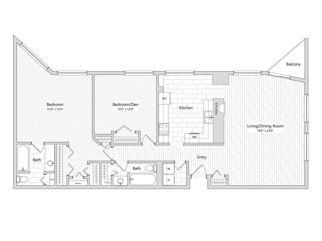 Floor Plan - Horizon | Floors 19 - 20