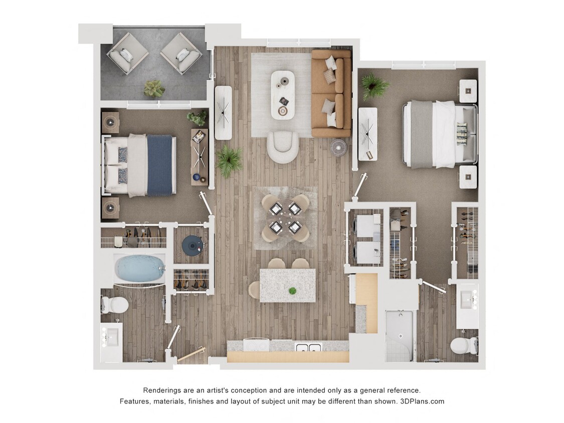 Floor Plan - 2B