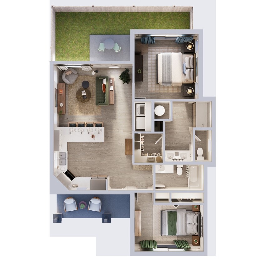 Floor Plan - B- THSR