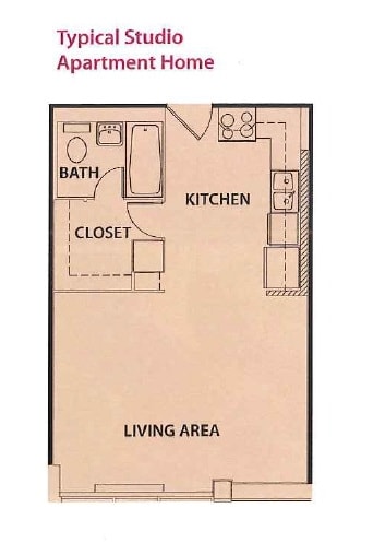Floorplan - studio
