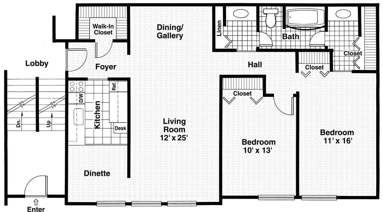 Floor Plan - The Belle
