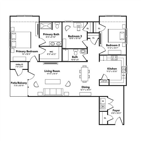 Floor Plan - Zinfandel I