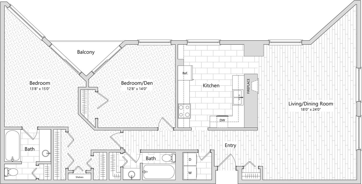 Floor Plan - Zenith | 21st Floor