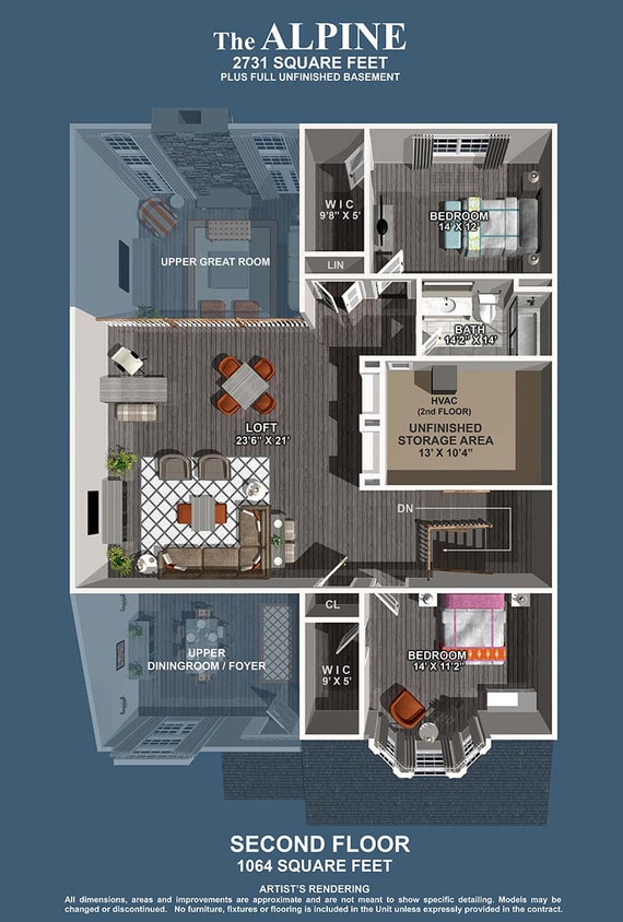 Floor Plan - The Alpine