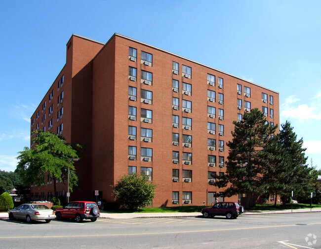 View from the southwest - Mill Pond Towers Rental