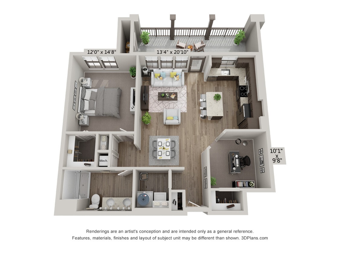Floor Plan - A4 - Azure