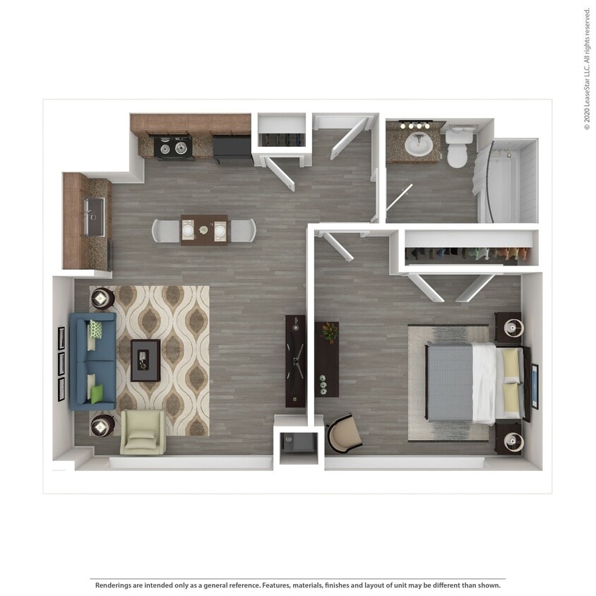 Floor Plan - 1B