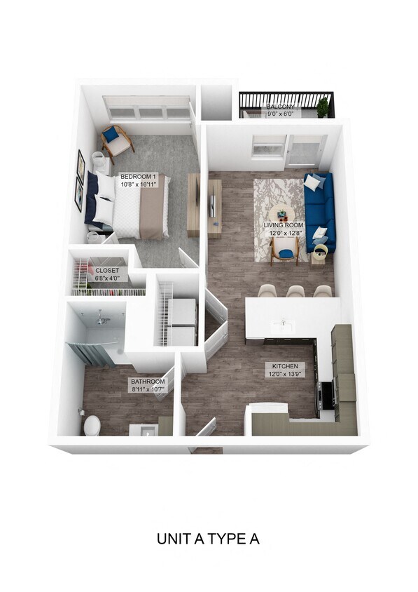 Floor Plan - Water Oak - Accessible