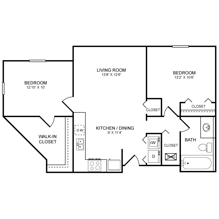 Floor Plan - The Dogwood