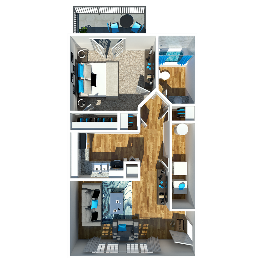 One Bedroom - The Livingston