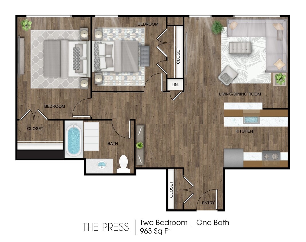 Floor Plan - The Press