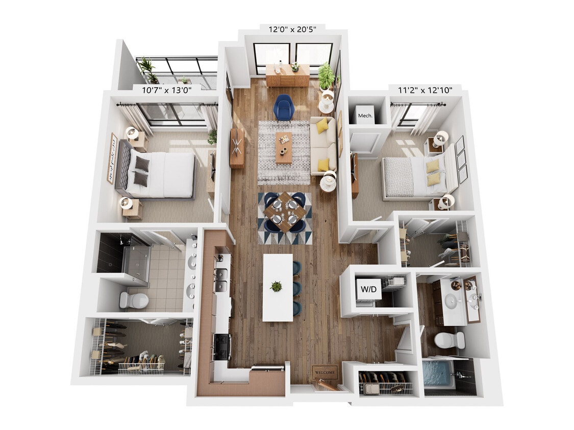 Floor Plan - Harrison South