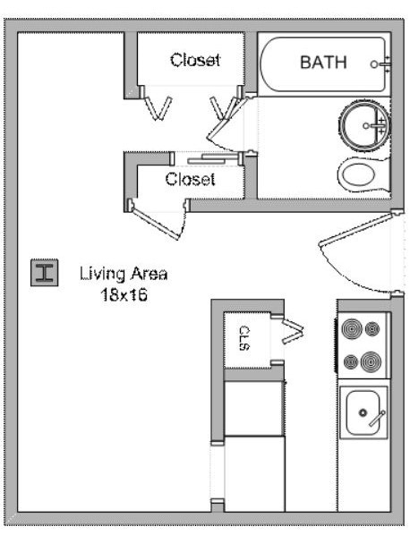 Floor Plan - Studio