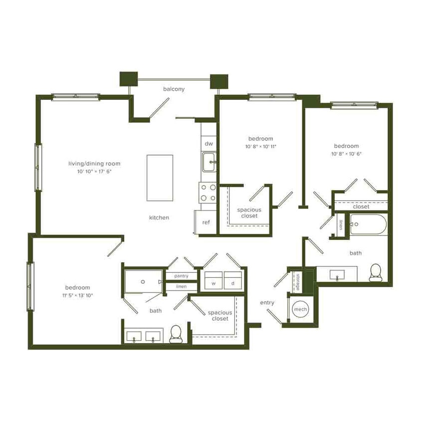 Floor Plan - C1 3/2