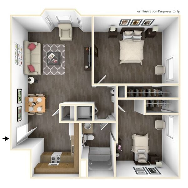 Floor Plan - 2.1B