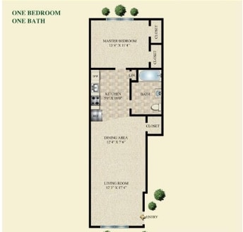 1BR/1BA - The Westlake Lower