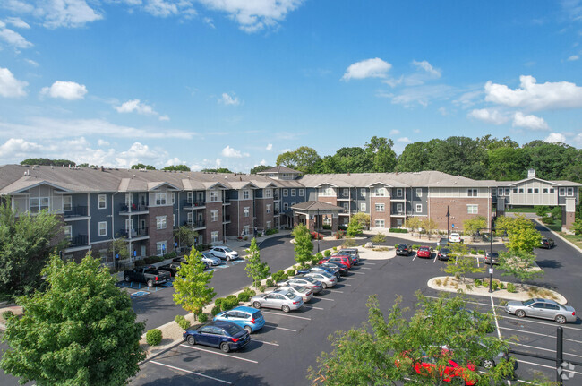 Aerial - The Retreat On Washington Apartments