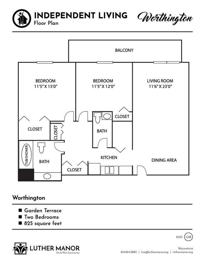 Floor Plan - Worthington 
