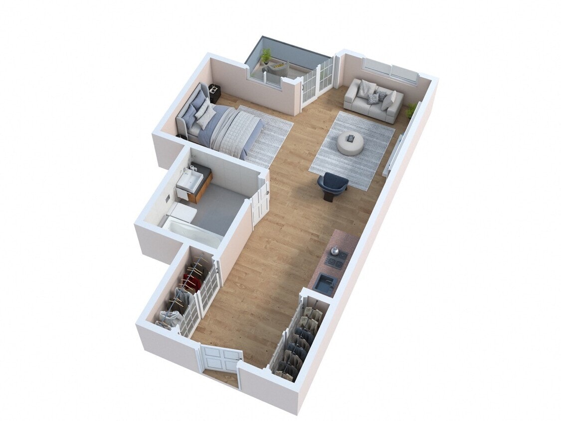 Floor Plan - The Paris