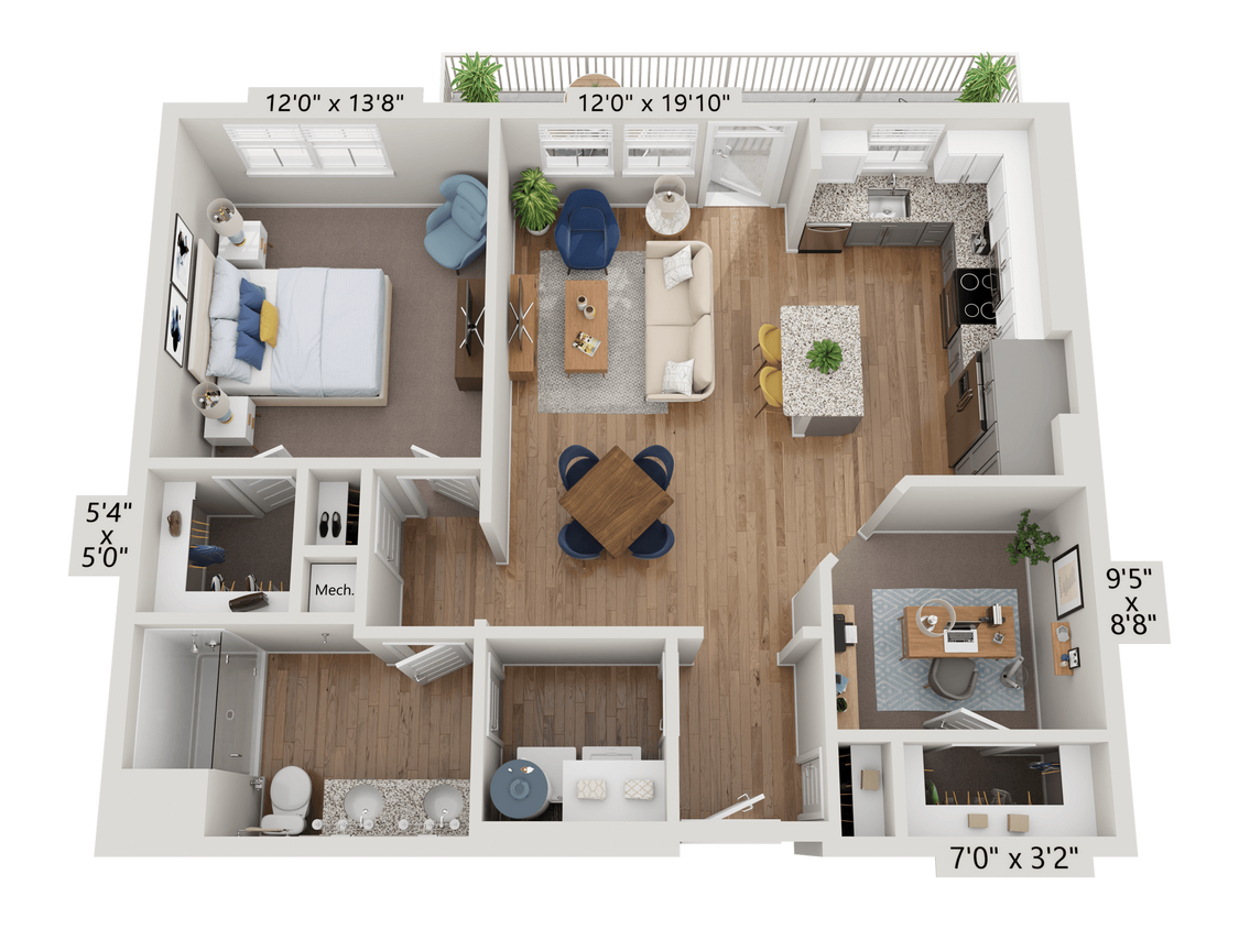 Floor Plan - A4 - Opal