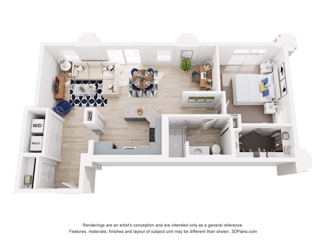 Floor Plan - Naples (+Patio)
