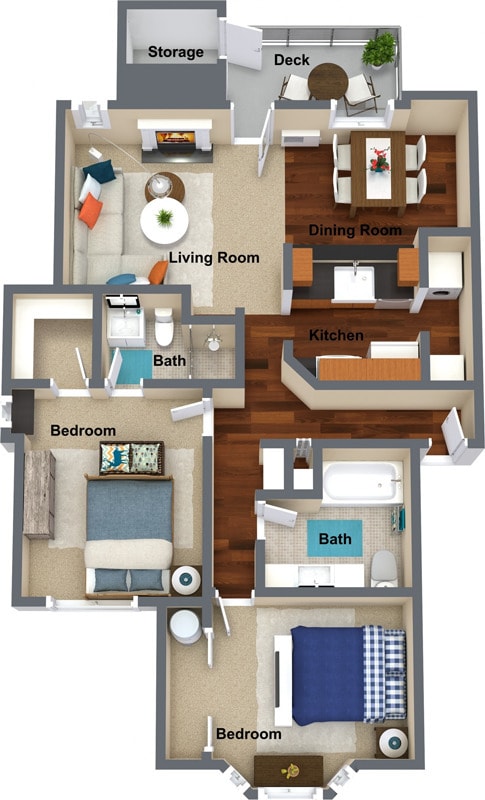 Floor Plan - Gray Lady