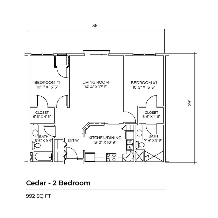 Floor Plan - Cedar