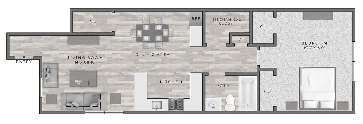 Floor Plan - A2 - Bunt II