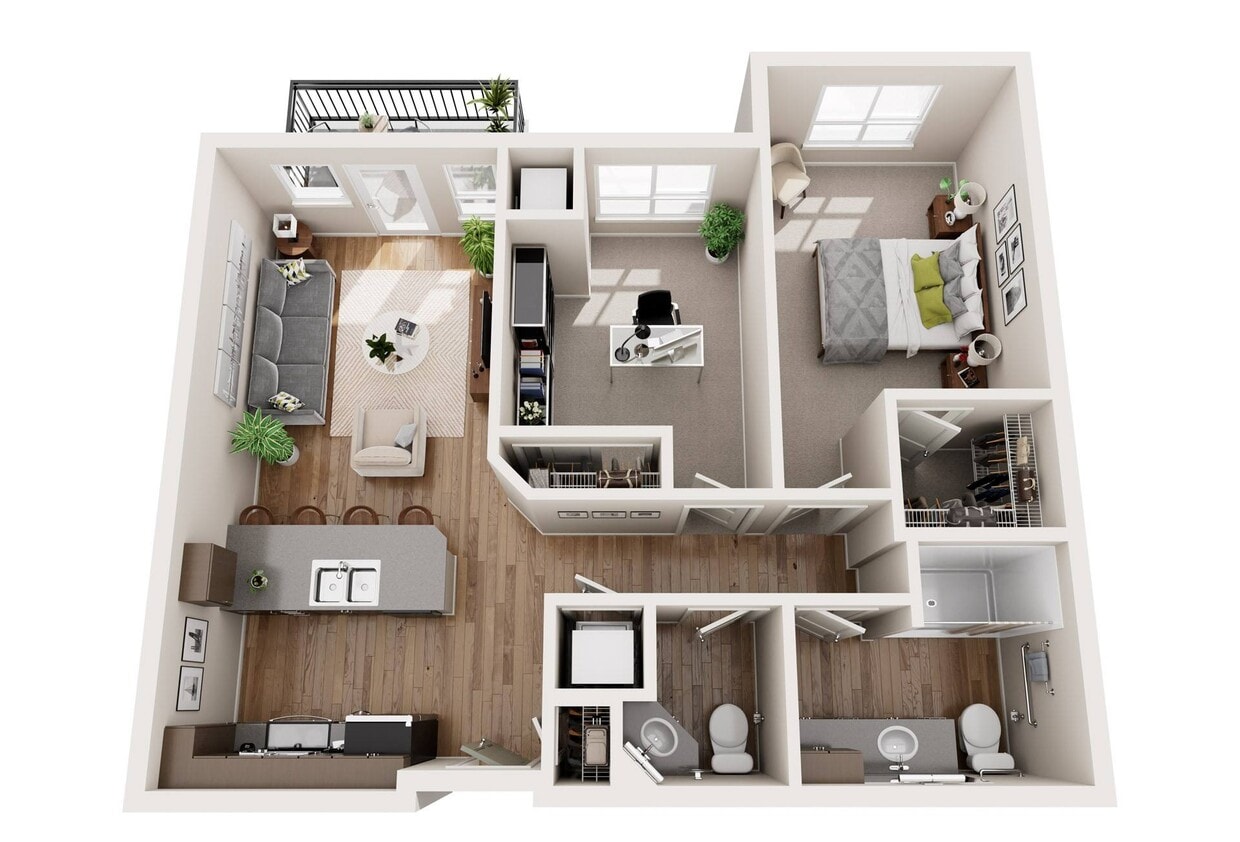 Floor Plan - 2x1.5 - C3