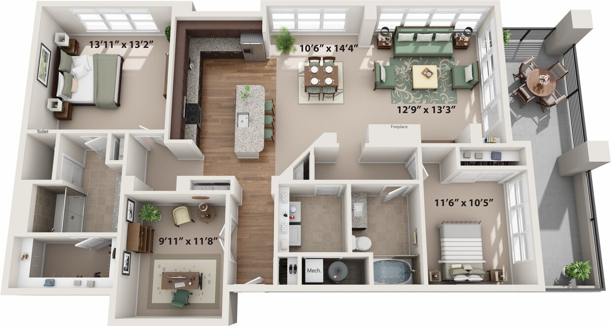 Floor Plan - Riesling